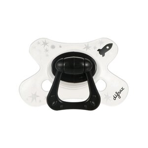 Difrax combi soother with ring 6+ months  - Twistshake