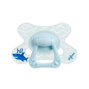 Difrax combi soother with ring 6+ months  - Bibs