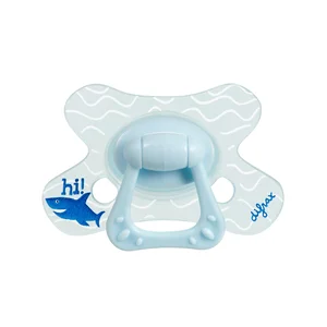 Difrax 127- 6+ months natural soother with ring - Bibs