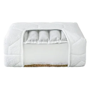 Nordbaby PREMIUM 2-sided coconut and buckwheat mattress 140x70x12cm - Nordbaby