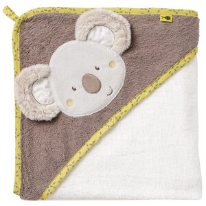 Fehn Hooded bath towel Koala 80x80cm - Nordbaby