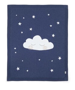 Mamas&Papas Small Knitted Blanket - CLOUD KNIT - ABC Design