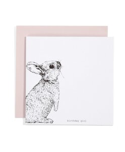 Mamas&Papas Card Birthday Girl Rabbit - Nordbaby