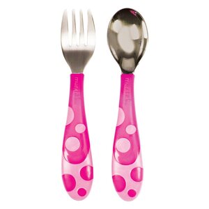 Munchkin Toddler Fork & Spoon Set   - Done by Deer