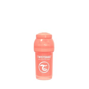 Twistshake Anti-Colic 180ml Pastel Peach - BabyOno