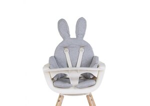 Childhome Rabbit Cushion Jersey Grey - Joie