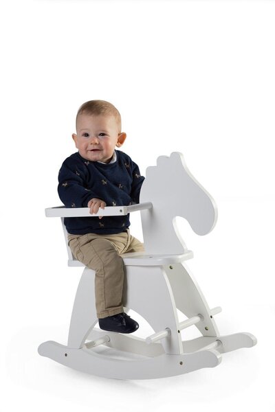 Childhome Rocking Horse White  - Childhome