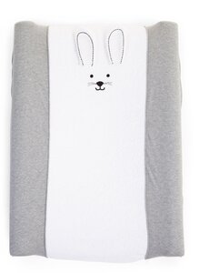 Childhome Changing Cushion Cover Rabbit Jersey Grey - Elodie Details