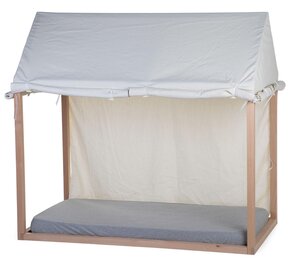 Childhome Tipi Bedframe House Cover 70-140 White - Joie