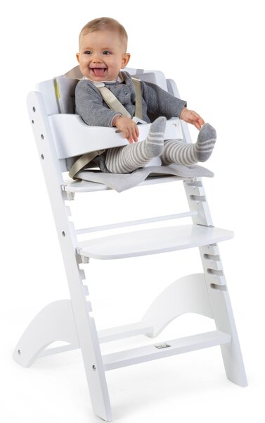 Childhome Baby Grow Chair Lambda 3 Stone Grey + Tray Cover - Childhome