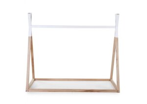 Childhome Tipi Cot Bed Natural/White 70x140 - Tinynord