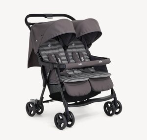 Joie Aire Twin Buggy Dark Pewter - Cybex