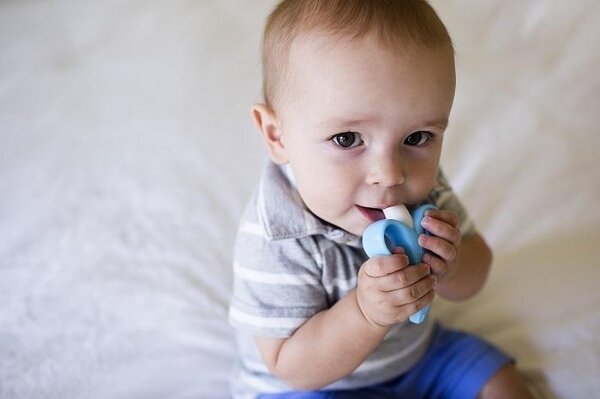 Baby Banana Infant Toothbrush Blue - Baby Banana