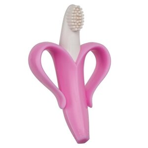 Baby Banana Infant Toothbrush Pink    - Nordbaby