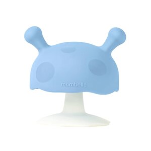 Mombella Mushroom прорезыватель для зубов Light Blue - Nuvita