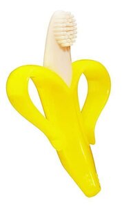 Baby Banana Infant Toothbrush Yellow - Nordbaby