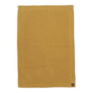 Elodie Details Wool Knitted Blanket 100x75cm, Gold  - Nordbaby