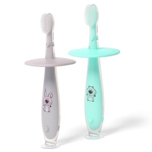 BabyOno 552/01- Safe Toothbrush 12+ - Nordbaby
