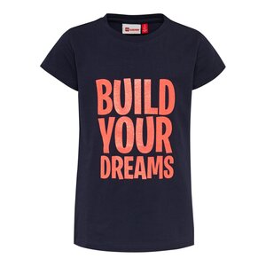 Legowear T-shirt S/S LWTONE 100  - Creamie