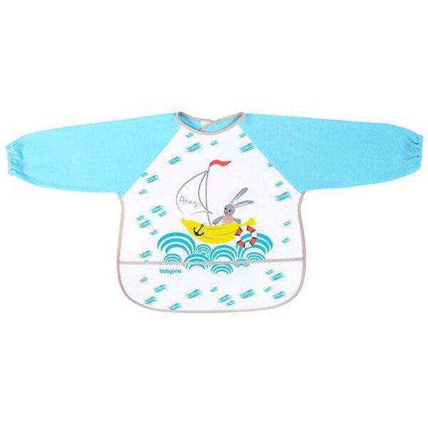 BabyOno 837 Longsleeve bib Baby Adventurer - BabyOno