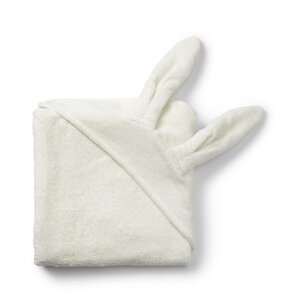 Elodie Details Hooded Towel  Vanilla White Bunny One Size White - Elodie Details