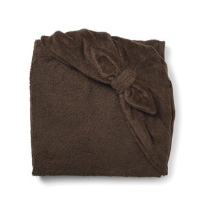 Elodie Details Hooded Towel  Chocolate Bow One Size Brown - Fehn