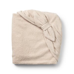 Elodie Details Hooded Towel  Powder Pink Bow One Size Lt Pink - Nordbaby