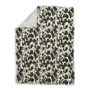 Elodie Details Soft Cotton Blanket  Wild Paris One Size Black/White/Grey - Elodie Details