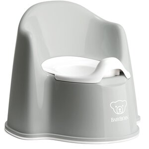 BabyBjörn BB Potty Chair Grey /White - Tinynord