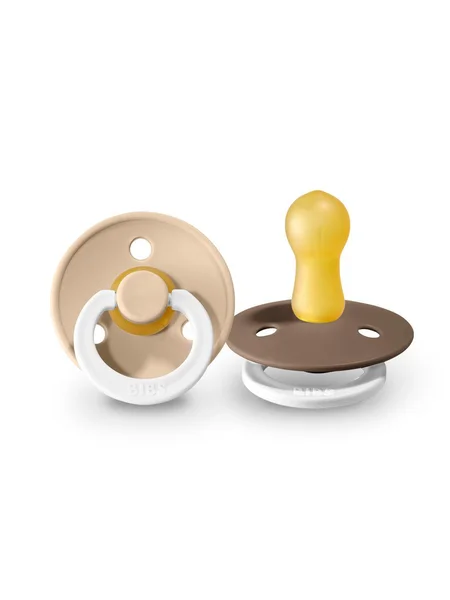 Bibs Colour soother Vanilla Night Dark Oak - Bibs
