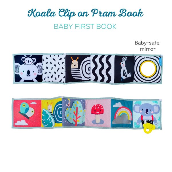 Taf Toys Koala clip on pram book - Taf Toys
