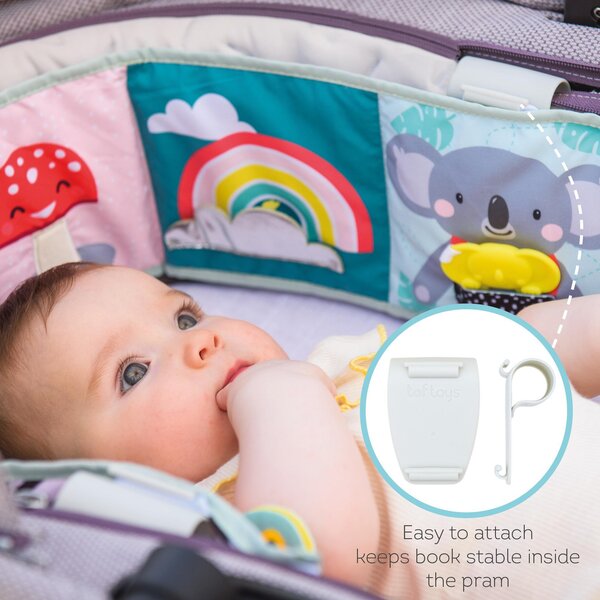 Taf Toys Koala clip on pram book - Taf Toys
