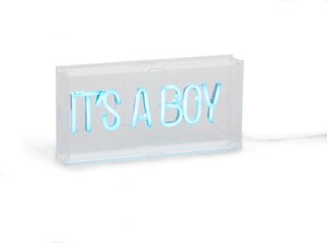 Childhome neon light box its a boy Blue - Childhome
