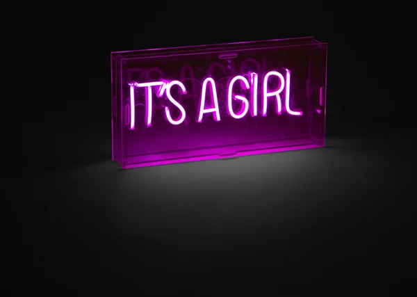 Childhome neon light box its a girl - Childhome
