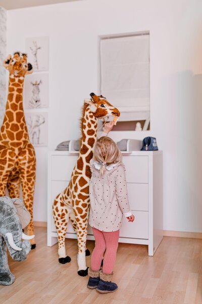 Childhome standing giraffe 135 cm Brown - Childhome