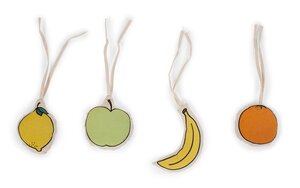Childhome gymtoys canvas fruit set of 4pcs Multicolor - Childhome