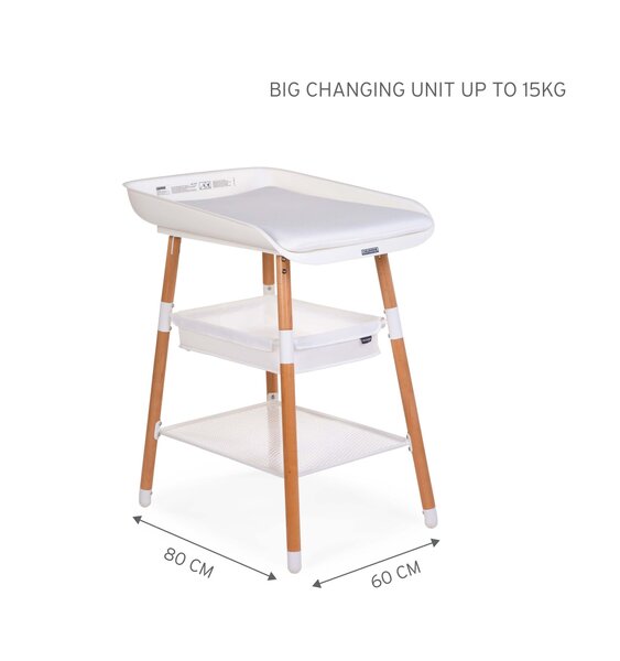 Childhome Evolux changing table Natural White - Childhome