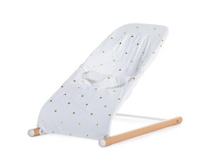 Childhome Evolux bouncer cover jersey Gold Dots - Nuna