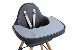Childhome Maitinimo kėdutės „Evolu“ staliukas su silikoniniu padėklu
„Anthracite“ - Childhome