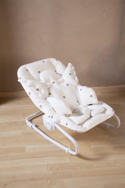 Childhome Angel universal seat cushion jerseyHearts - Childhome