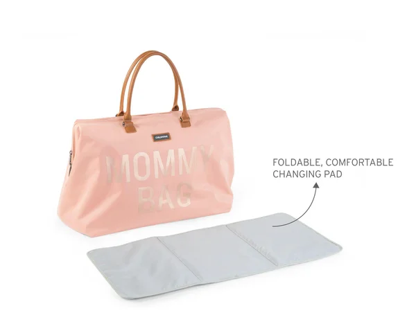 Childhome mommy bag big Pink/Copper - Childhome
