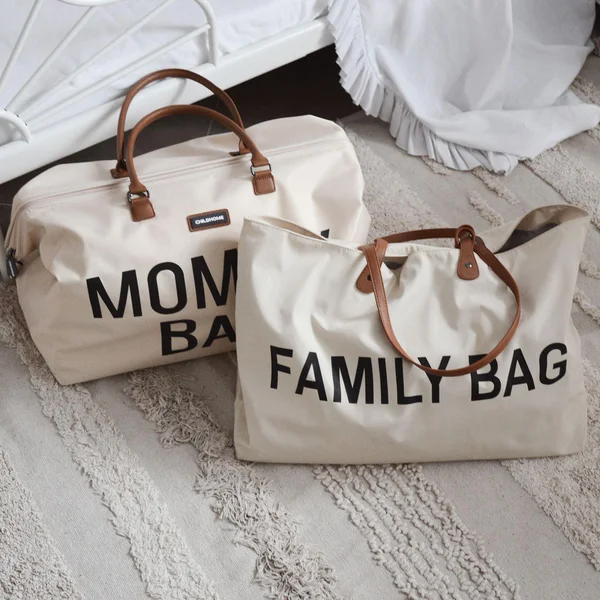 Childhome Mommy Bag сумка Offwhite/Black - Childhome