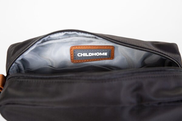 Childhome momlife toiletry bag Black/Gold - Childhome