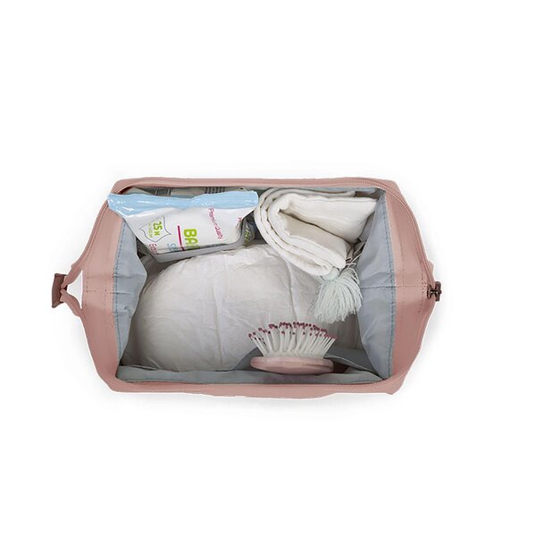Childhome  Higienos reikmenų krepšys „Pink/Copper“ - Childhome