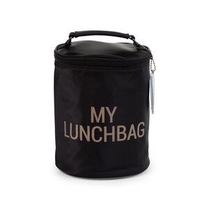 Childhome kids my lunchbag + insulation lining Black/Gold - Childhome