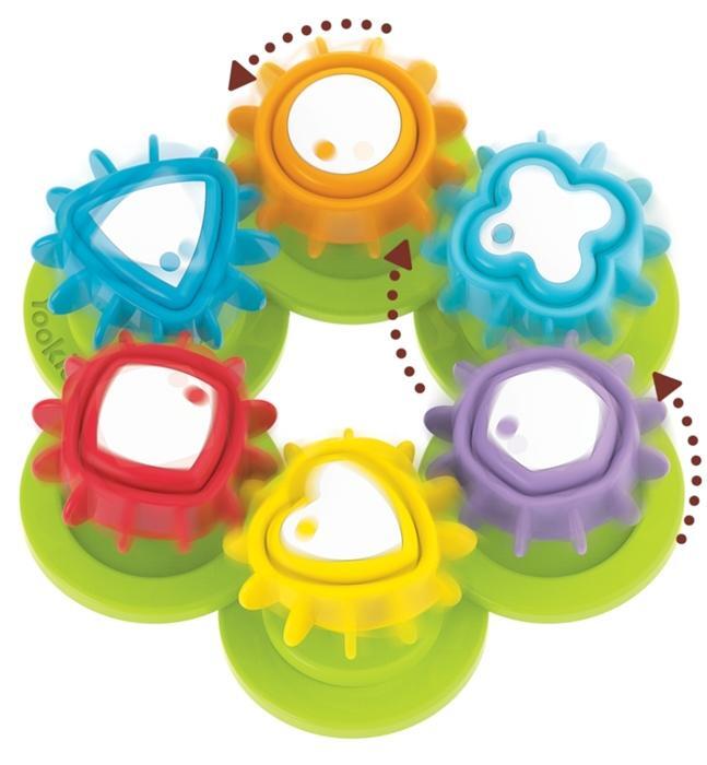 Yookidoo educational toy Shape and Spin Gear Sorter - Yookidoo