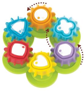 Yookidoo educational toy Shape and Spin Gear Sorter - Taf Toys