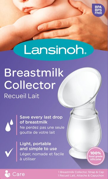 Lansinoh krūts piena savācējs, Violet - Lansinoh