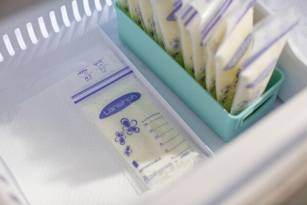 Lansinoh Breastmilk Storage Bags (pack of 25)  Violet - Lansinoh