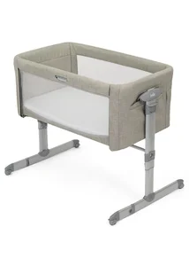 Joie Roomie Glide bedside crib Almond - Joie